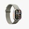Levelo SkyWeave Watch Strap, Titanium Stainless Steel Material, Hypoallergenic, Water-Resistant, Anti-Oxidation Technology, Compatible with Apple Watch SE &amp; Series 9/8/7/6/5, 46/49 mm
