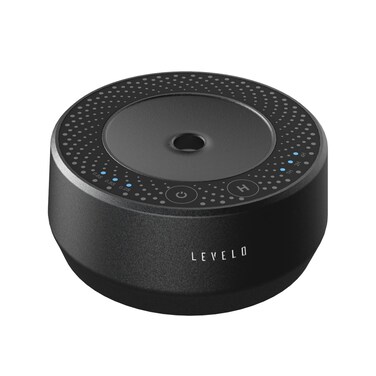 Levelo Car Aroma Diffuser Vapor, 400mAh Rechargeable Battery, 9-Hour Runtime, 25mL Storage, Adjustable Intensity, Smart Sensor &amp; Touch Control, Cold Diffusion, Universal Use for Car, Home, Office