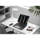 Levelo AeroBoard Pro Saffiano Leather Wireless Keyboard, 500mAh Battery, RGB Backlighting, 7 Color Modes, Type-C Charging, Scissor Feet Keys, Built-In Touchpad, Compatible with iPad Pro 11" (2024)