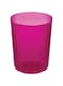 iDesign Round Plastic Trash Can for Bath, Bedroom, Office The Finn Collection &ndash;, 7.64" x 10", Magenta