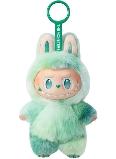 Labubu Plush Monster Doll - Soft Collectible Plush Figure &amp; Keychain, Cute Labubu Monster Plush Toy For Kids &amp; Adults, Trendy Collectible Art Toy Gift, Creative Keychain Plush For Bags, Backpacks
