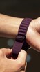 Levelo Ace Loop Nylon Watch Strap - Purple, Compatible with Apple Watch Ultra, SE, 3-8 (45 &amp; 49 mm), Samsung 22mm, Durable Nylon Strap, Titanium G-Hook - Elegant Design