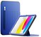 كفر ليفيلو لوكسورا لجهاز iPad 10.2" (2019-2021)، مسند متعدد الزوايا، لمسة نهائية من جلد PU، مقاوم للصدمات، مضاد لبصمات الأصابع، حامل قلم مدمج، فتح وإغلاق مغناطيسي - أزرق
