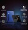 كفر ليفيلو لوكسورا متوافق مع iPad Pro 11" (الجيل الرابع والخامس) و iPad 10.2"، إغلاق مغناطيسي، حامل للقلم، فتحتان مدمجتان للبطاقات - أسود (متوافق مع iPad 10.2")
