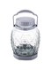 AKDC Glass Bottle Jar L(16CM) XW(17CM) XH(26CM) Transparent