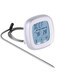 Touchscreen Meat Thermometer with Timer Alert Food Grade Probe for Kitchen Cooking BBQ Grill