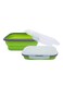 2 Go Rectangle Container Green 1Liters