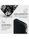 جراب Mobcos المميز بتصميم زهور سكتش لهاتف iPhone 17 Pro Max، متوافق مع غطاء صلب مزدوج الطبقات مع حماية من السيليكون - غطاء مقاوم للخدوش والصدمات