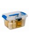 25 Liters Premium Clear Plastic Storage Box with Lockable Lid Carry Handle &amp; Clip Locks &acirc;&euro;&ldquo; T114628 &acirc;&euro;&ldquo; Stackable Transparent Organizer Bin for Clothes, Toys, Tools, Snacks &amp; Home Storage (41&Atilde;&mdash;30&Atilde;&mdash;23.5 cm)