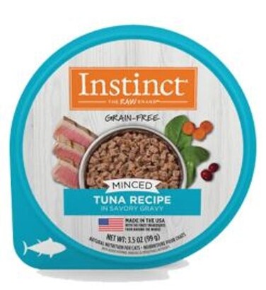 Instinct Minced Tuna Recipe Wet Cat Food 99G
