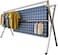 Adjustable Heavy Duty Stainless Steel Free-Standing Foldable Laundry Drying Rack - Space Saving Clothes Drying Stand