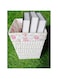 LINGWEI Storage Basket Wooden Storage Basket Wooden Cloth Storage Basket Bins Free Standing Wooden Storage Basket Books Rack Organizer Storage Bin Free Standing Book Shelf