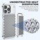 Aluminum Case for iPhone 15 Pro Max, Metal Case Anti-Fall Heat Dissipation