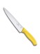 Victorinox Swiss Classic, Carving Knife, Extra Sharp Blade, Straight Edge, 19 cm, Plastic Handle, Stainless Steel, Yellow