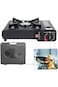 Gas Burner Stove Portable, 2 in 1 Gas burner Outdoor Camping and Emergency use, With Backpacking Gas