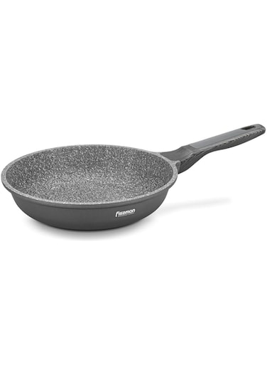 Fissman Non Stick Frying Pan 20cm, Ceramic Particle Coating Aluminum Frypan 5.0cm Deep Prestige Series, Induction Cookware   Anti-Scratch   Bakelite Handle   for Cooking Omelette, Stir Frying