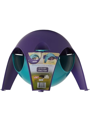Lixit Critter Space Pod, Perfect for Small Animals, Large