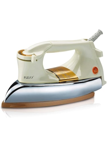 FLEXY&reg; 1200W Heavy Duty Ceramic Dry Iron With Non-Stick Coated Soleplate