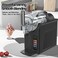 2L Slushie Maker Machine with 7 Preset Modes, 185W Frozen Drink &amp; Smoothie Maker, Black