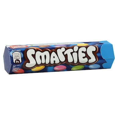 Nestle Smarties Hexatube Chocolate Flavour Candy, 38g