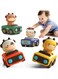 2024 New YLMKDE Press and Go Car Toys for Toddlers 1-3, Baby Animal Racing Cars, Infant Play Vehicle Set, Baby Push Go Friction Car Toys for 6-9-12-18 Months, 1st Birthday Gifts for 1-2 Years Old Boys