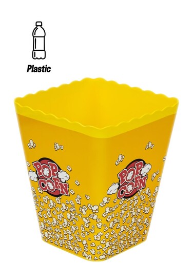 Retro Style Popcorn box &acirc;&euro;&ldquo; Yellow