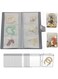 ND Jewelry Storage Book, Jewelry Earring Organizer Storage Book Bag with Pockets and Anti Oxidation Zipper Bag for Rings Necklace Bracelets and Earrings (84 Grids +50pcs Jewelry Storage Bag)