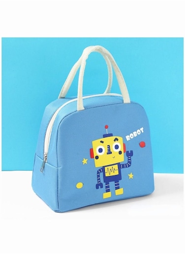 Cartoon Animals Lunch Bag Waterproof Portable Zipper Thermal Oxford Cooler Convenient Box