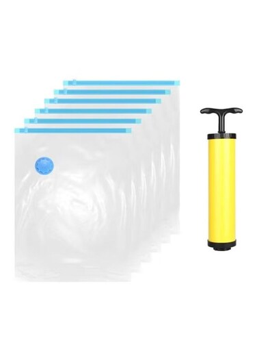 Vacuum Storage Bag With Suction Pump 70x100cm
