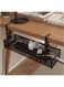Desk Cable Management Tray - Management Organizers Holder, Management Under, No Drill to Desk Cable Raceway, Under Storage for Office, Kitchens, Home