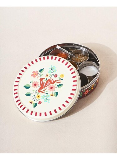 Hangul Hand-painted Masala Box   Kashmir Trails