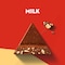 Toblerone Swiss Milk Chocolate Bar with Honey and Almond Nougat 35g