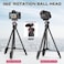 2 in 1 Camera Phone Video Tripod - ULANZI TT51 Portable Tripod Stand I 360&deg; Rotable Ball Head I Hidden Cold Shoe Phone Holder I 600g Lightweigt I 1.38m 51in Long I 5 Section Extenable Vlog Tripod