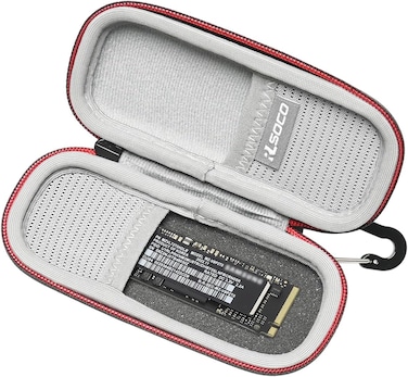 Case for Kingston NV2 &amp; Samsung 990 Pro/980 Pro/970 EVO Plus/990 EVO Plus 1TB/2TB/4TB/250GB/500GB Internal Solid State Hard Drive by RLSOCO (Case Only)