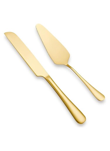 Cake Serving Set Wedding Cake Knife and Server Set Cake Cutting Utensils Stainless Steel Cake Cutter Serrated Cake Knife Professional Dessert Server for Cake Cheese Pie Pizza, knife set