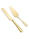 Cake Serving Set Wedding Cake Knife and Server Set Cake Cutting Utensils Stainless Steel Cake Cutter Serrated Cake Knife Professional Dessert Server for Cake Cheese Pie Pizza, knife set