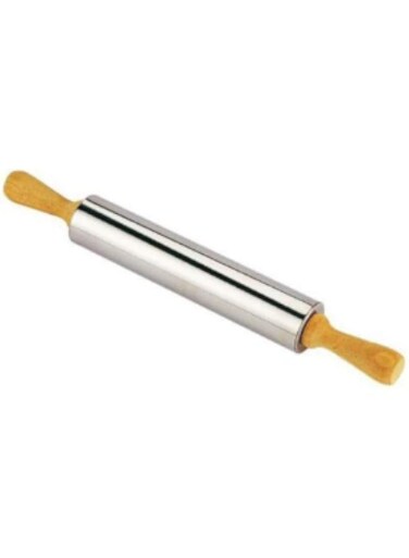 Tescoma Stainless Steel Rolling Pin Delicia,25cm, 5cm