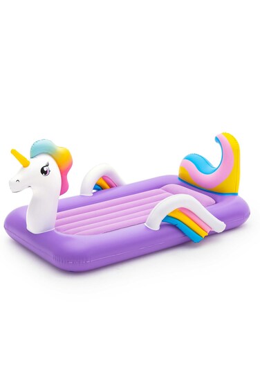 Airbed Unicorn 196x104x84cm   Kids Airbed   Air Mattress   Inflatable Mattress   Air Bed For Indoor and Outdoor Camping