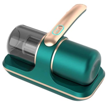 GENNEXT Compact Mattress Vacuum Cleaner 100W Handheld Cordless UV Bed Vacuum Cleaner Strong Suction 2 Speeds Adjustable 250ml Dust Collection Built-in Battery for Cleaning Mattress Bed Pillows Clothes