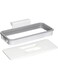 Dubai Gallery Kitchen Trash Bag Holder White/Grey