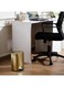 Home Primo Fingerprint Resistant Metal Pedal Bin 21.3x20.5x29.5cm 5L - Gold