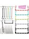 SYOSI Closet Organizers and Storage, 12 Pack Sturdy ABS Plastic Space Saving Hangers, Magic Closet Organization Clothe Hanger, College Dorm Room Essentials