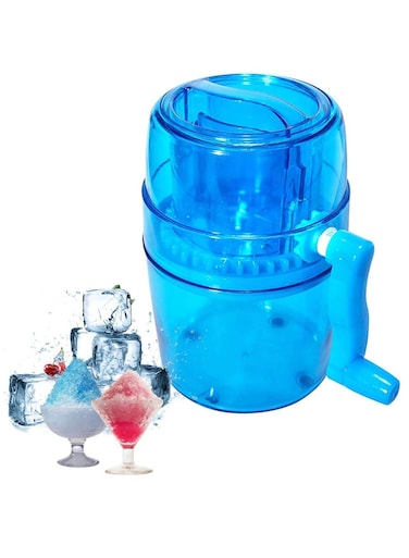DIY Ice Crusher Manual Portable Ice slush Maker home Snow Cone Smoothie Ice Block Making Machine Ice Shaver