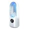 Fans For Home Bedroom Cheap Bladeless Portable Fan Humidifier in White 6 Speeds Quiet Mini Air Conditioner Fan 
WHITE