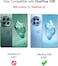 Generic Silicone Case for OnePlus 12R 2024, Liquid Gel Rubber Bumper Case with Soft Microfiber Lining Cushion Slim Hard Shell Shockproof Protective Cover for OnePlus 12R 5G 2024 (Blue)