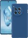 Generic Silicone Case for OnePlus 12R 2024, Liquid Gel Rubber Bumper Case with Soft Microfiber Lining Cushion Slim Hard Shell Shockproof Protective Cover for OnePlus 12R 5G 2024 (Blue)