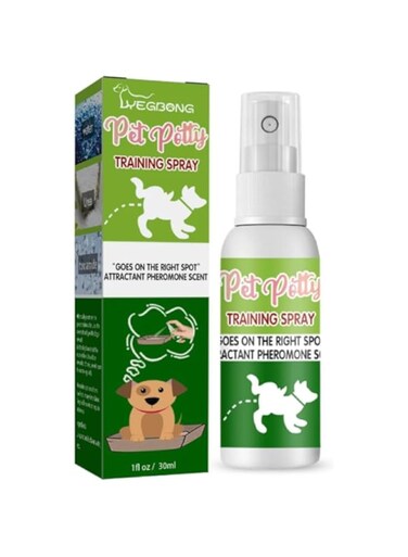 Pet Toilet Training Spray Inducer Dog Poops Cat Pee Positioning Defecation Puppy Stool Location Indoor Pet Potty Training Spray