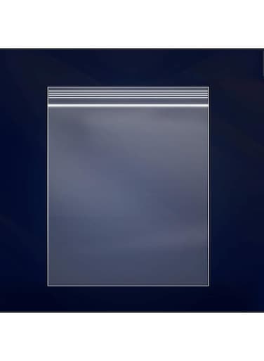 iMailer 200 Count - 9" x 12", 2 Mil Clear Plastic Reclosable Zip Poly Bags with Resealable Lock Seal Zipper for A4, Letter Sized Documents, Marketing Materials, Clothes