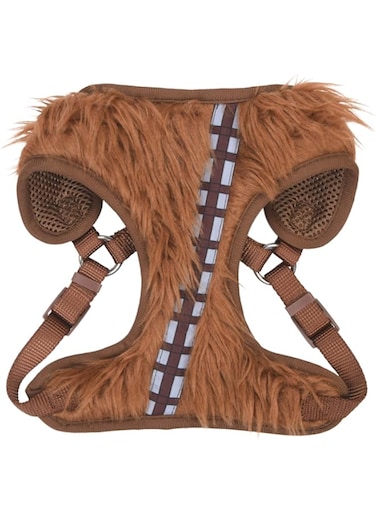 Marvel Star Wars for Pets Chewbacca Cosplay Dog Harness for Large Dogs, Large (L)   Brown Large Dog Harness is Cute No Pull Dog Harness   Merch for Dogs or Pet Costume