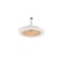 LED Fan Pendant Light, E27 Universal Rotating Lamp, Aromatherapy Compatible, White